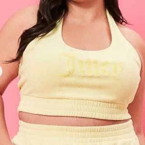 Plus Size Juicy Couture Halter Top